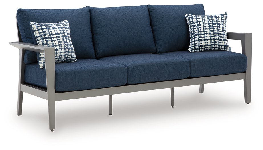 Gali Outdoor Sofa/Chairs/Table Set (Set of 4) - Visions in Furniture (La Mirada, CA)