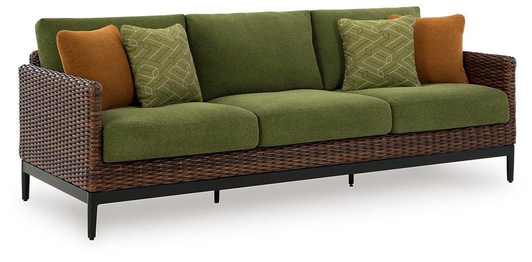 Horizon Hall Outdoor Sofa with Cushion - Visions in Furniture (La Mirada, CA)
