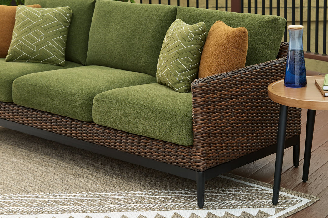 Horizon Hall Outdoor Sofa with Cushion - Visions in Furniture (La Mirada, CA)