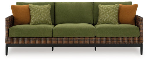 Horizon Hall Outdoor Sofa with Cushion - Visions in Furniture (La Mirada, CA)
