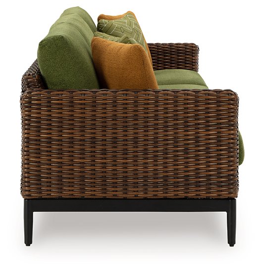 Horizon Hall Outdoor Sofa with Cushion - Visions in Furniture (La Mirada, CA)