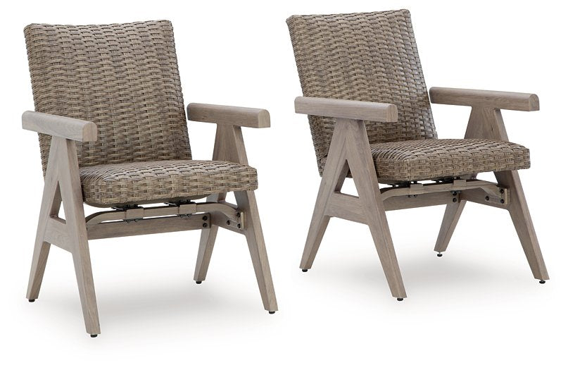 Cliff Trails Outdoor Rocking Arm Chair (Set of 2) - Visions in Furniture (La Mirada, CA)