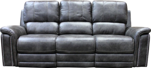 Parker House Belize Sofa Dual PWR Recliner w/ USB & PWR Headrest in Ash - Visions in Furniture (La Mirada, CA)