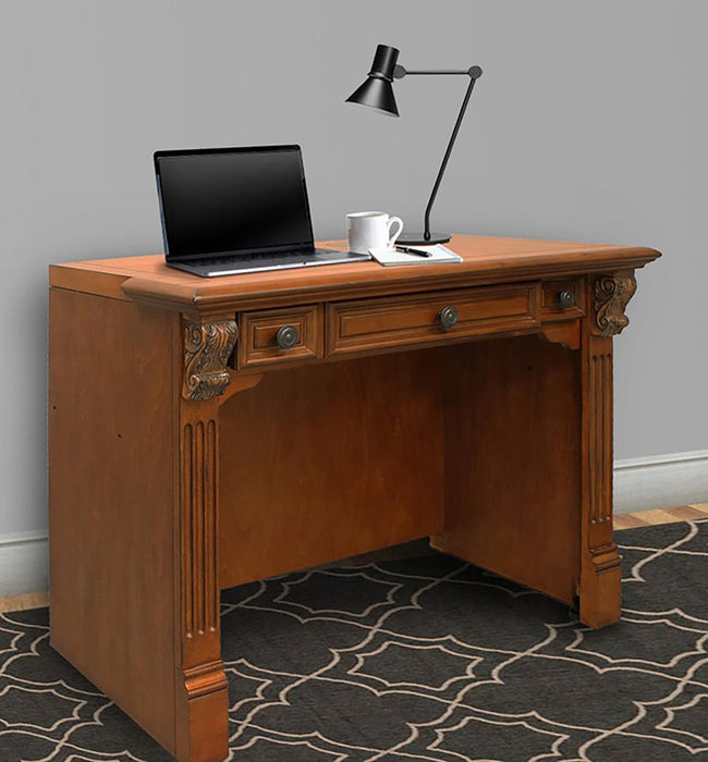Parker House Huntington Library Desk in Antique Vintage Pecan - Visions in Furniture (La Mirada, CA)