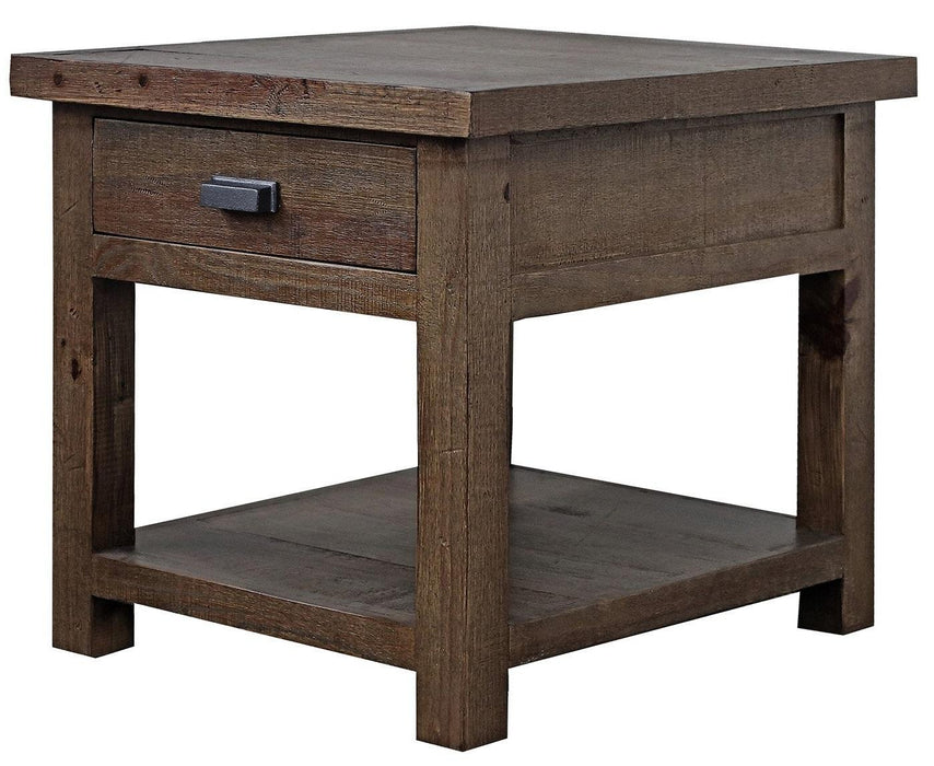 Parker House Lapaz End Table in Rustic Worn Pine - Visions in Furniture (La Mirada, CA)