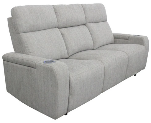 Parker House Orpheus Power Drop Down Console Sofa in Bisque - Visions in Furniture (La Mirada, CA)