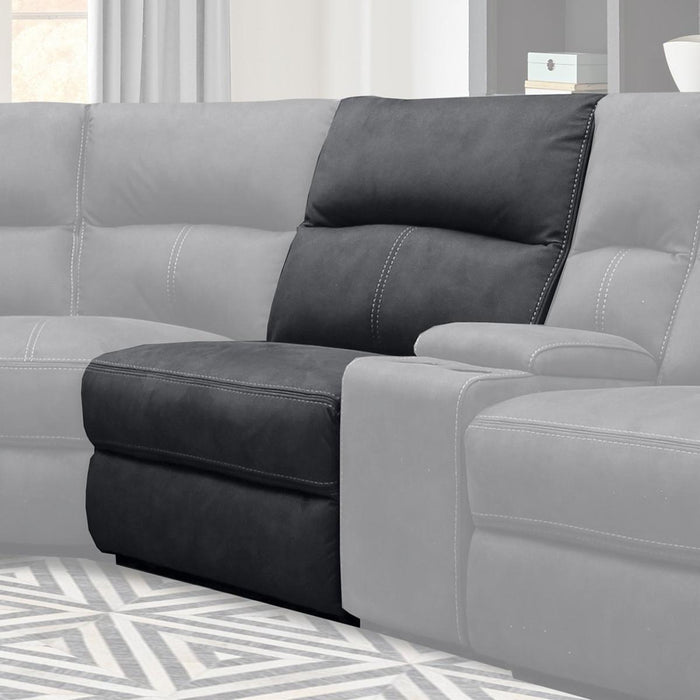 Parker House Polaris Manual Armless Recliner in Slate image