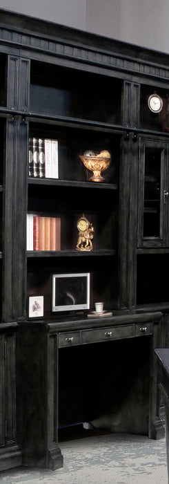 Parker House Washington Heights 2pc Library Desk in Washed Charcoal