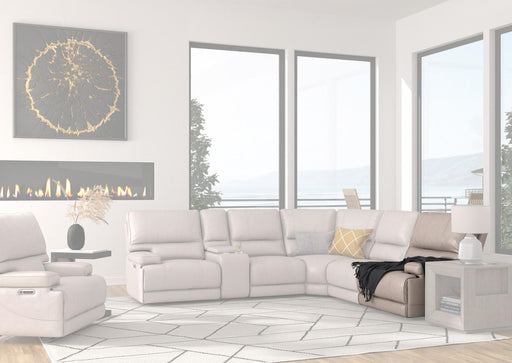 Parker House Whitman Power Cordless Right Arm Facing Recliner in Verona Linen - Visions in Furniture (La Mirada, CA)