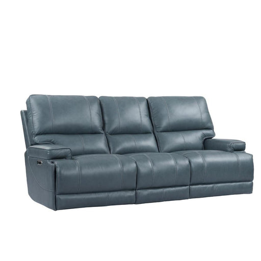 Parker House Whitman Power Cordless Sofa in Verona Azure - Visions in Furniture (La Mirada, CA)