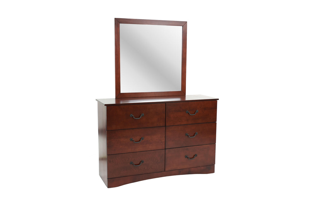 Mcraft Mirror in Cherry - Visions in Furniture (La Mirada, CA)