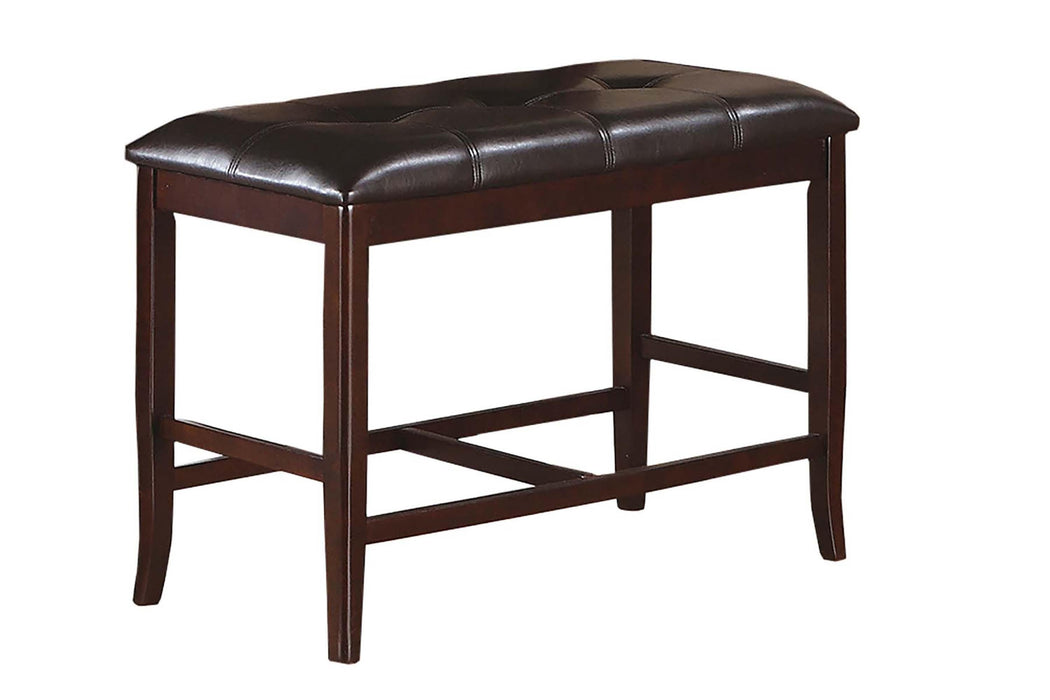 Sfvnco High Bench in Espresso - Visions in Furniture (La Mirada, CA)