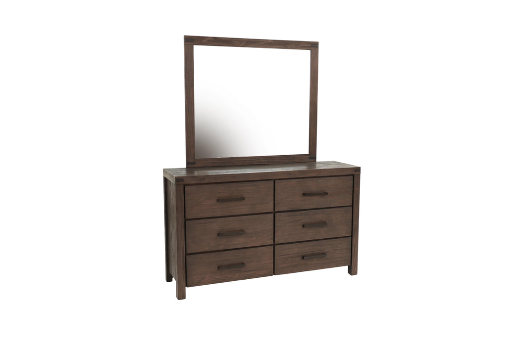 Viethn Mirror in Espresso - Visions in Furniture (La Mirada, CA)