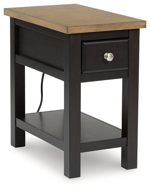 Drazmine Chairside End Table - Visions in Furniture (La Mirada, CA)