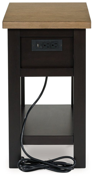 Drazmine Chairside End Table - Visions in Furniture (La Mirada, CA)