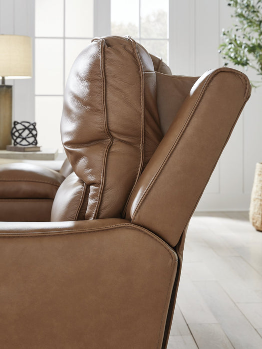 DeepWakes Power Reclining Loveseat with Console - Visions in Furniture (La Mirada, CA)
