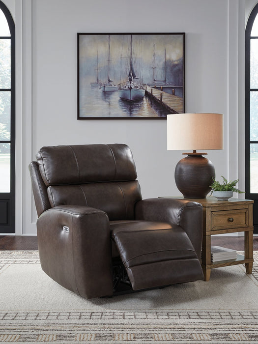 Crossplex Power Recliner - Visions in Furniture (La Mirada, CA)