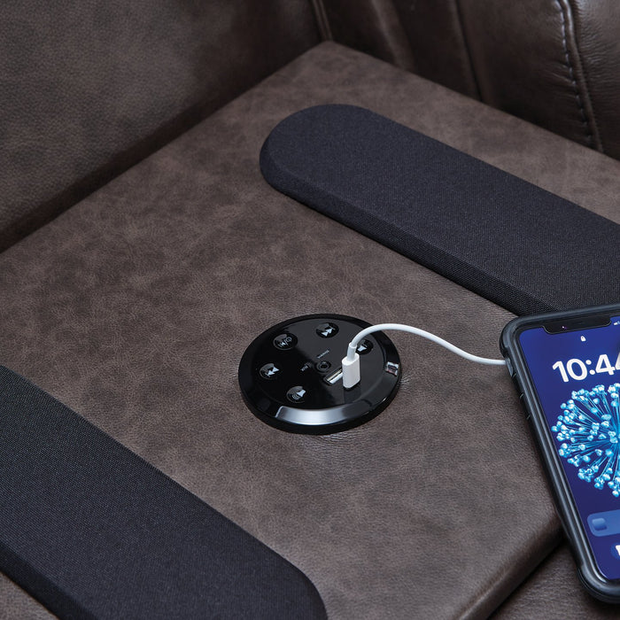 Crossplex Power Reclining Sofa - Visions in Furniture (La Mirada, CA)