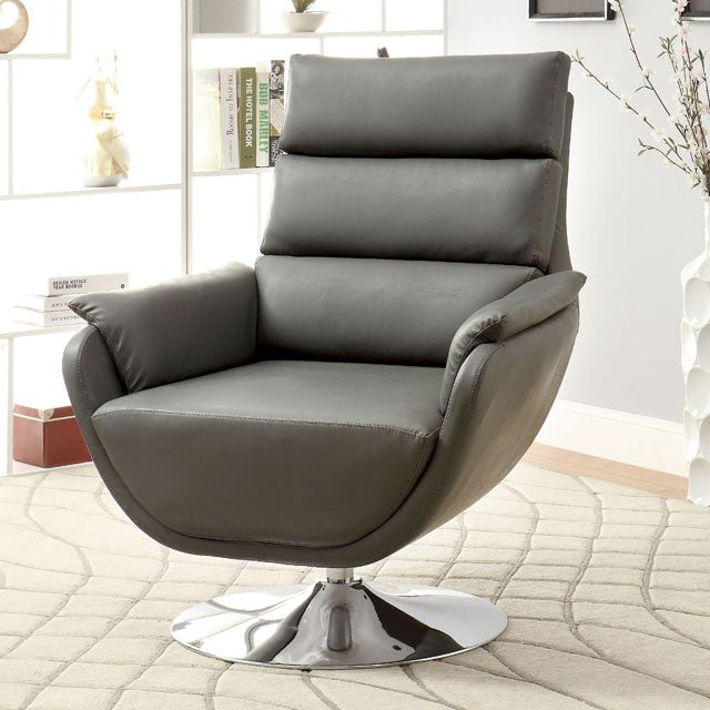 Kulm Accent Chair Gray - Visions in Furniture (La Mirada, CA)