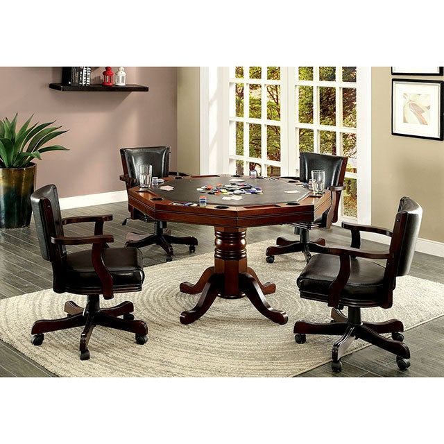 ROWAN Cherry Game Table - Visions in Furniture (La Mirada, CA)