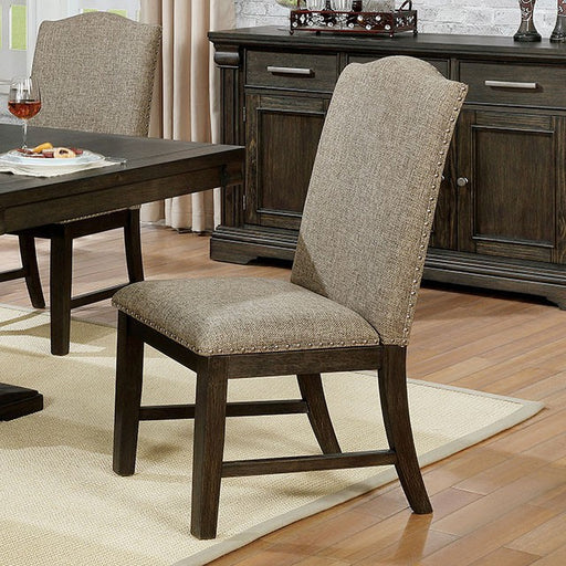 Faulk Side Chair (2 Ctn) Gray - Visions in Furniture (La Mirada, CA)