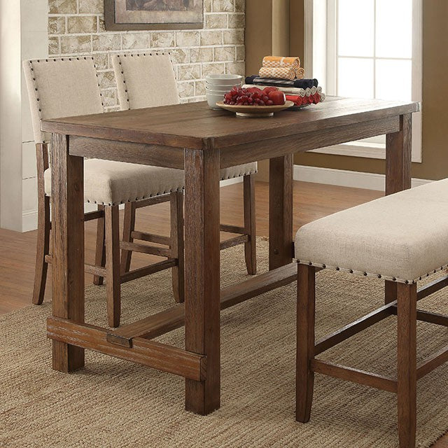 Sania 5 Pc Counter Ht Table Set - Visions in Furniture (La Mirada, CA)
