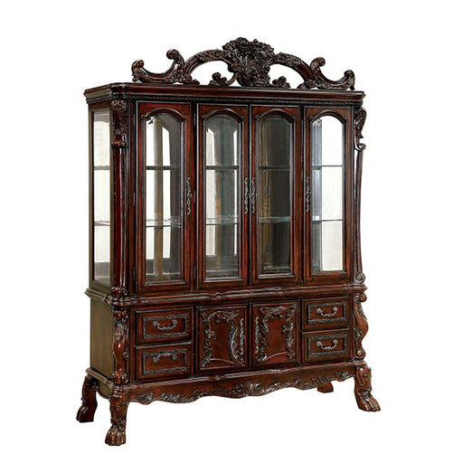 MEDIEVE Cherry Hutch & Buffet, Cherry - Visions in Furniture (La Mirada, CA)