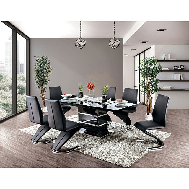 Midvale 7 Pc Dining Table Set - Visions in Furniture (La Mirada, CA)