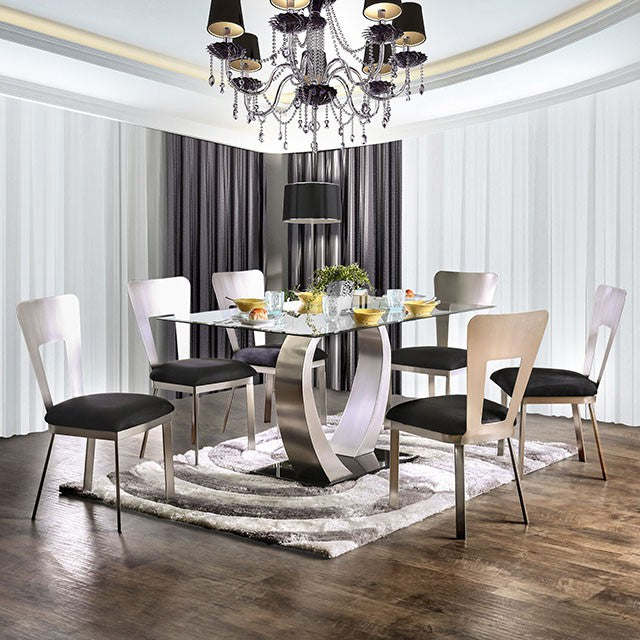 Nova 7 Pc Dining Table Set - Visions in Furniture (La Mirada, CA)