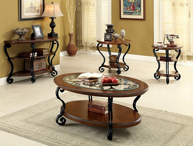 MAY Brown Cherry End Table - Visions in Furniture (La Mirada, CA)