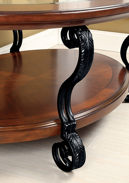 MAY Brown Cherry Coffee Table - Visions in Furniture (La Mirada, CA)