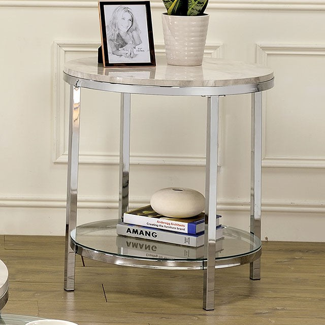 Shauna End Table - Visions in Furniture (La Mirada, CA)