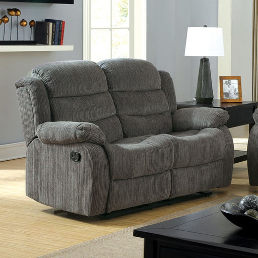 MILLVILLE Gray Love Seat w/ 2 Recliners - Visions in Furniture (La Mirada, CA)