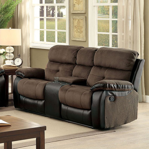 Hadley Love Seat w Console - Visions in Furniture (La Mirada, CA)