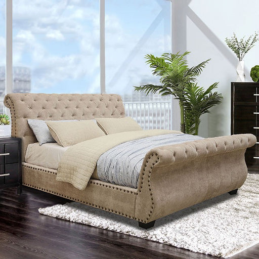 Noemi Cal.King Bed - Visions in Furniture (La Mirada, CA)
