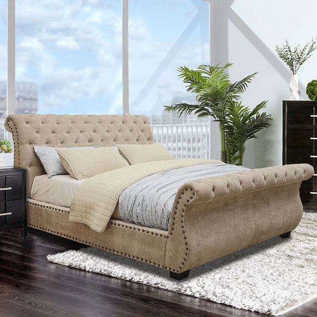 Noemi Cal.King Bed - Visions in Furniture (La Mirada, CA)