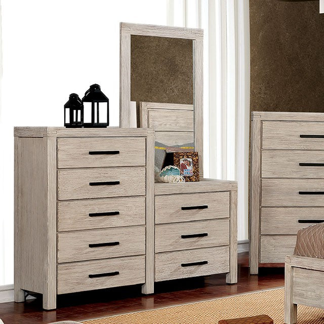 Strasburg 8-Drawer Dresser Mirror - Visions in Furniture (La Mirada, CA)