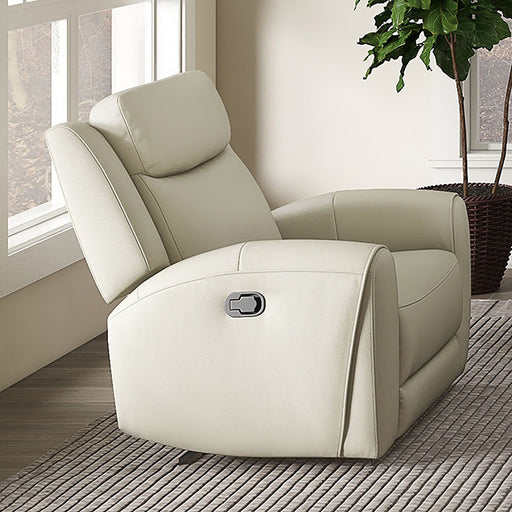 Jacobus Manual Recliner - Leather - Visions in Furniture (La Mirada, CA)