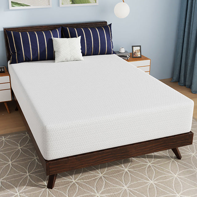 Nasturtium 12" Full Bamboo Charcoal Infused Memory Foam - Visions in Furniture (La Mirada, CA)