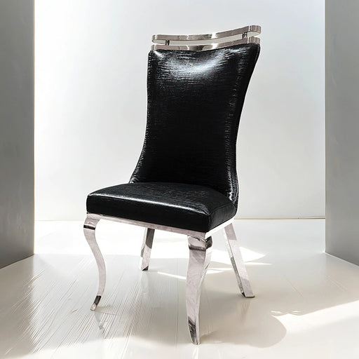 Palazzo Silver Chair (2/CTN) - Visions in Furniture (La Mirada, CA)