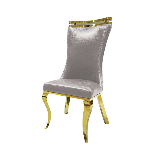 Palazzo Gold Chair (2/CTN) - Visions in Furniture (La Mirada, CA)