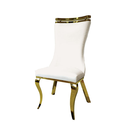 Palazzo Gold Chair (2/CTN) - Visions in Furniture (La Mirada, CA)
