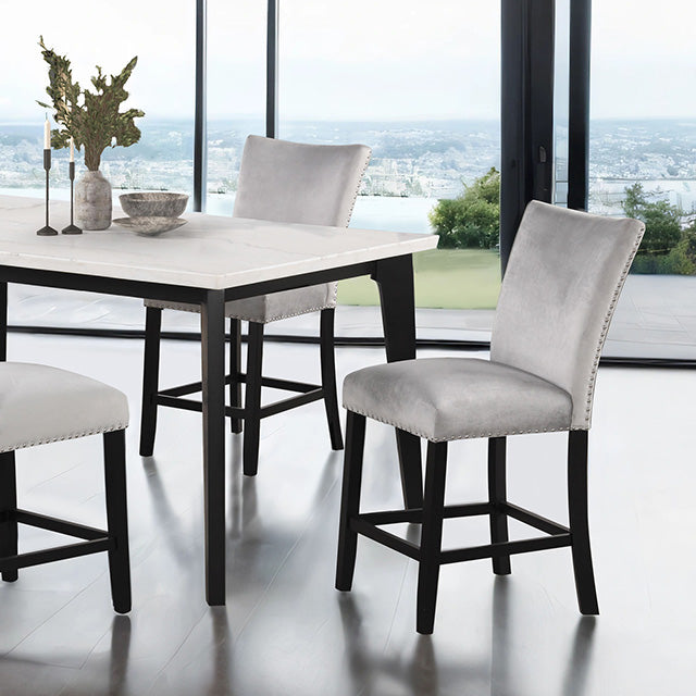 Sabro 5 Pc Counter Ht Table Set - Visions in Furniture (La Mirada, CA)