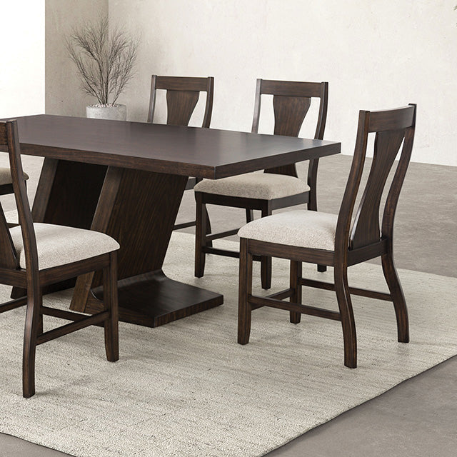 Holsworthy 7 Pc Dining Table Set - Visions in Furniture (La Mirada, CA)
