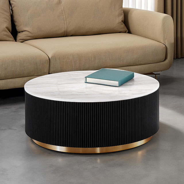 Virden Round Cocktail Table - Visions in Furniture (La Mirada, CA)