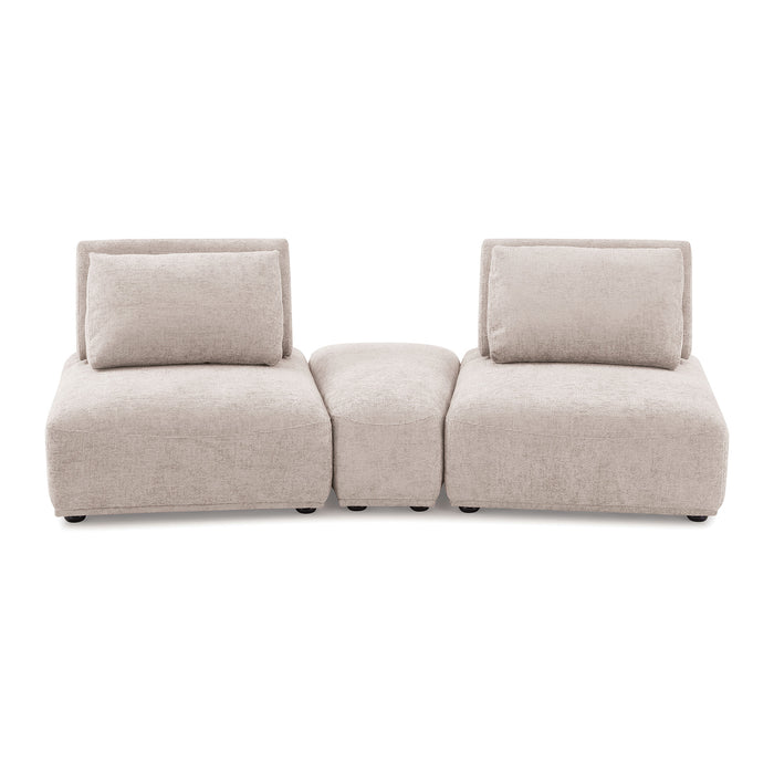 Stavanger Curved 2-Seater w/ Ot - Visions in Furniture (La Mirada, CA)