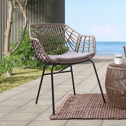 Livana Outdoor Chair (2/CTN) - Visions in Furniture (La Mirada, CA)