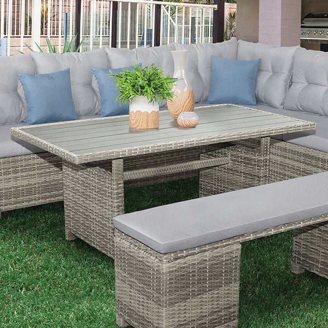 Malia Patio Dining Table - Visions in Furniture (La Mirada, CA)