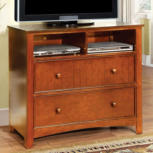Omnus Oak Media Chest - Visions in Furniture (La Mirada, CA)