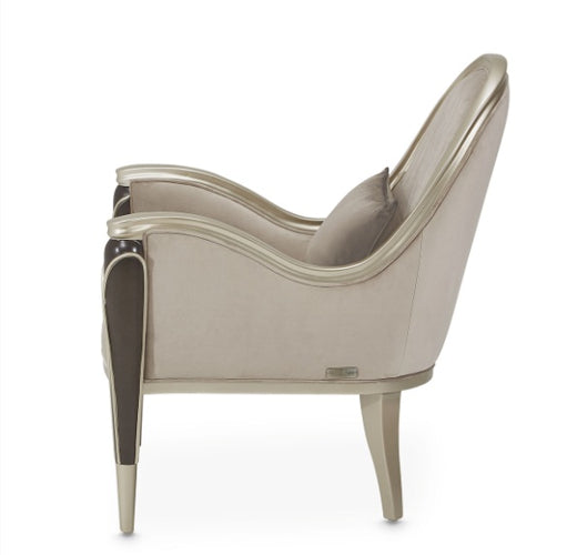 AICO Villa Cherie Accent Chair in Hazelnut - Visions in Furniture (La Mirada, CA)
